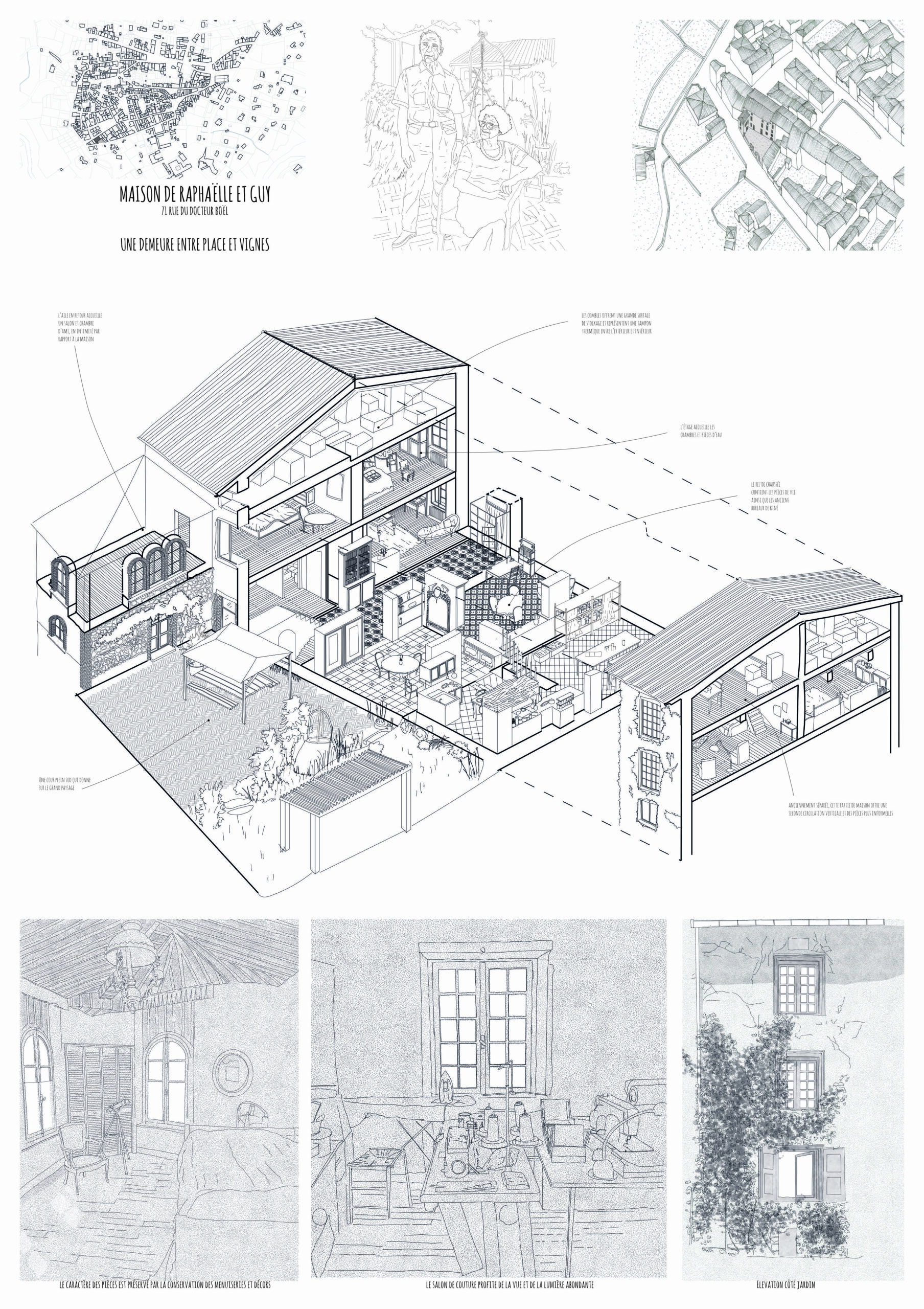 commune - atelier d’architecture - portraits habités - Antoine Begel Marine Favennec Leo Urli Alexis Stremsdoerfer Louise Vergnaud Louis Putot Martin Rollin